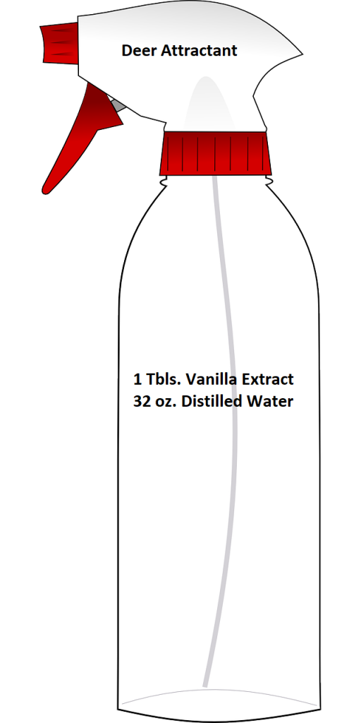 vanilla extract deer attractant recipe