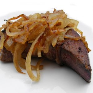 liver and onions are the most popular way to eat deer liver